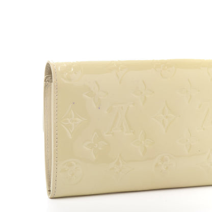 Louis Vuitton Vernis Sarah Wallet Blanc Corail 14 of 15