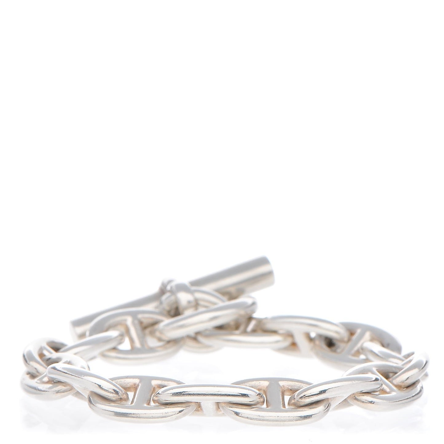 Sterling Silver Small Chaine D'Ancre Bracelet 18