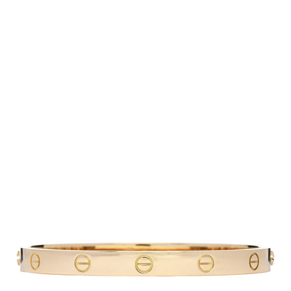 Cartier 18K Yellow Gold LOVE Bracelet 18 1 of 7