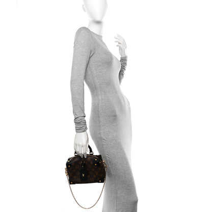 Louis Vuitton Monogram Petite Malle Souple Black 2 of 13