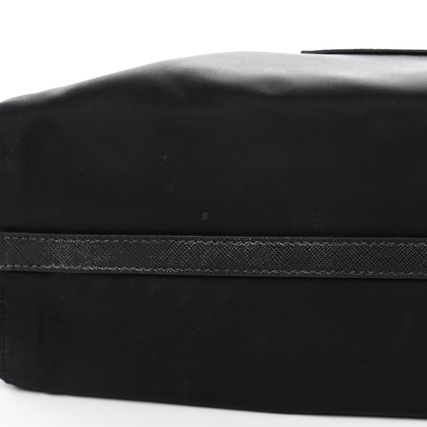 X JAMES JEAN Tessuto Nylon Patch Shopping Tote Black
