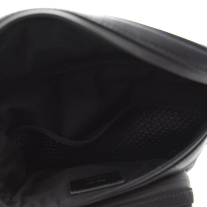 Fendi Neoprene Mesh Vitello Grace FF Pocket Belt Bag Black 5 of 10