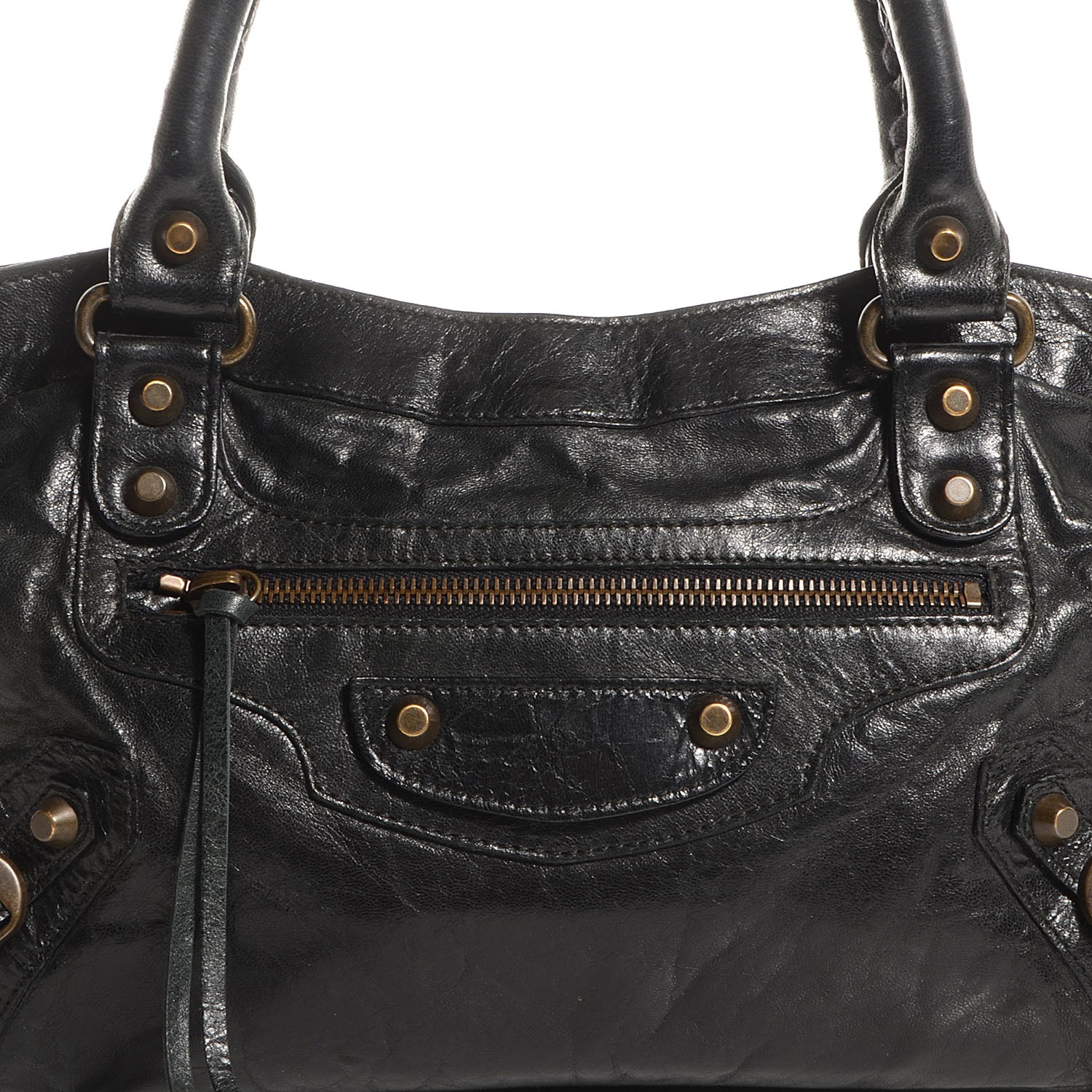Balenciaga Chevre First Black 10 of 11