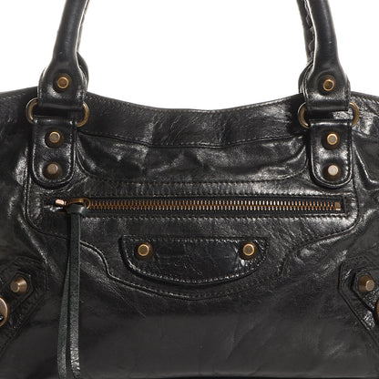 Balenciaga Chevre First Black 10 of 11