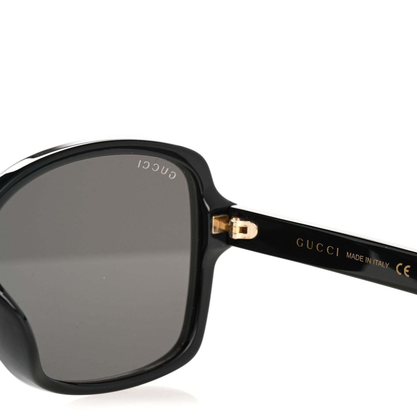 Acetate Square Sunglasses GG0765SA Black