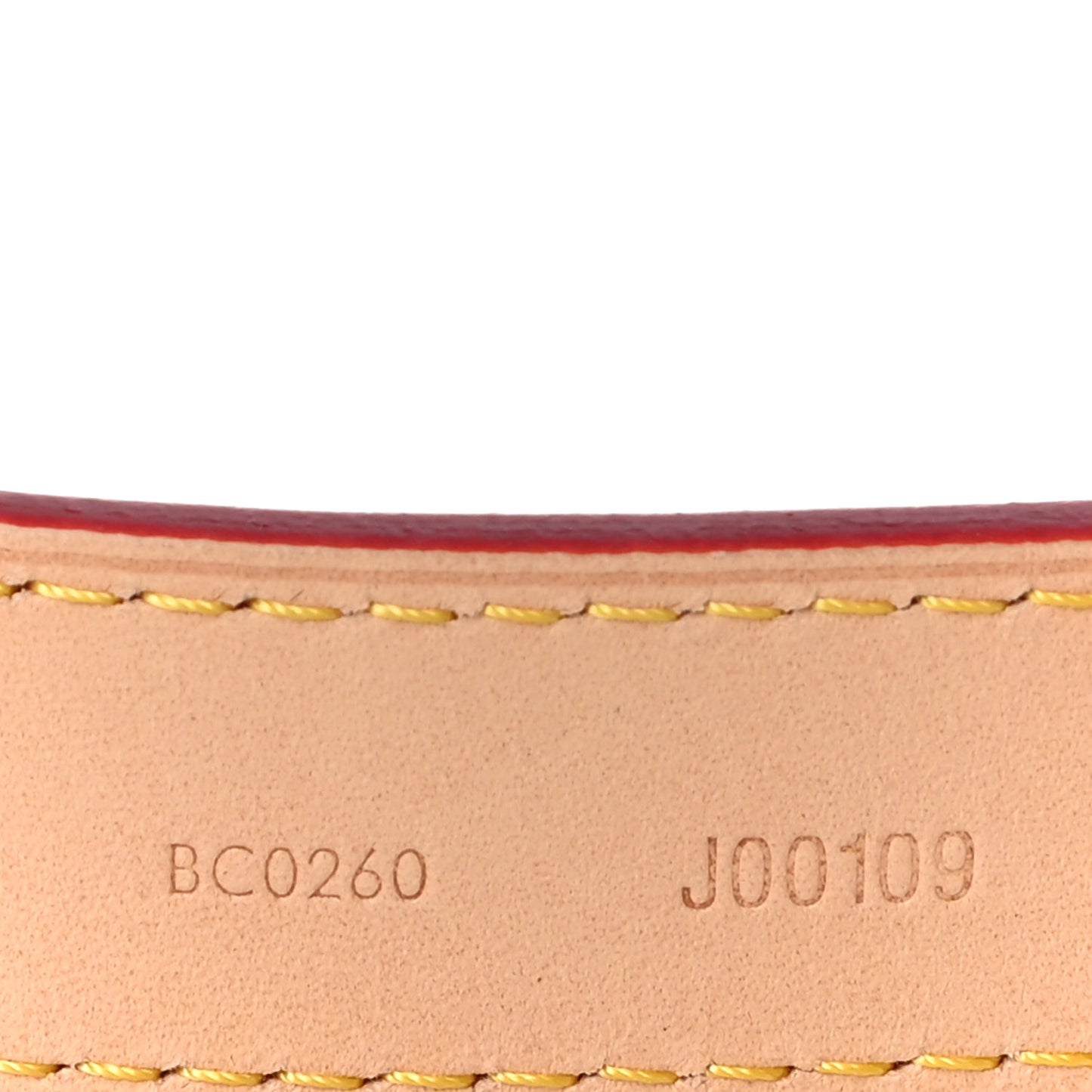 Vachetta 25mm Adjustable Keepall Shoulder Strap
