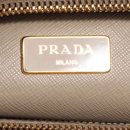 Prada Saffiano Lux Medium Double Zip Tote Pomice 6 of 9