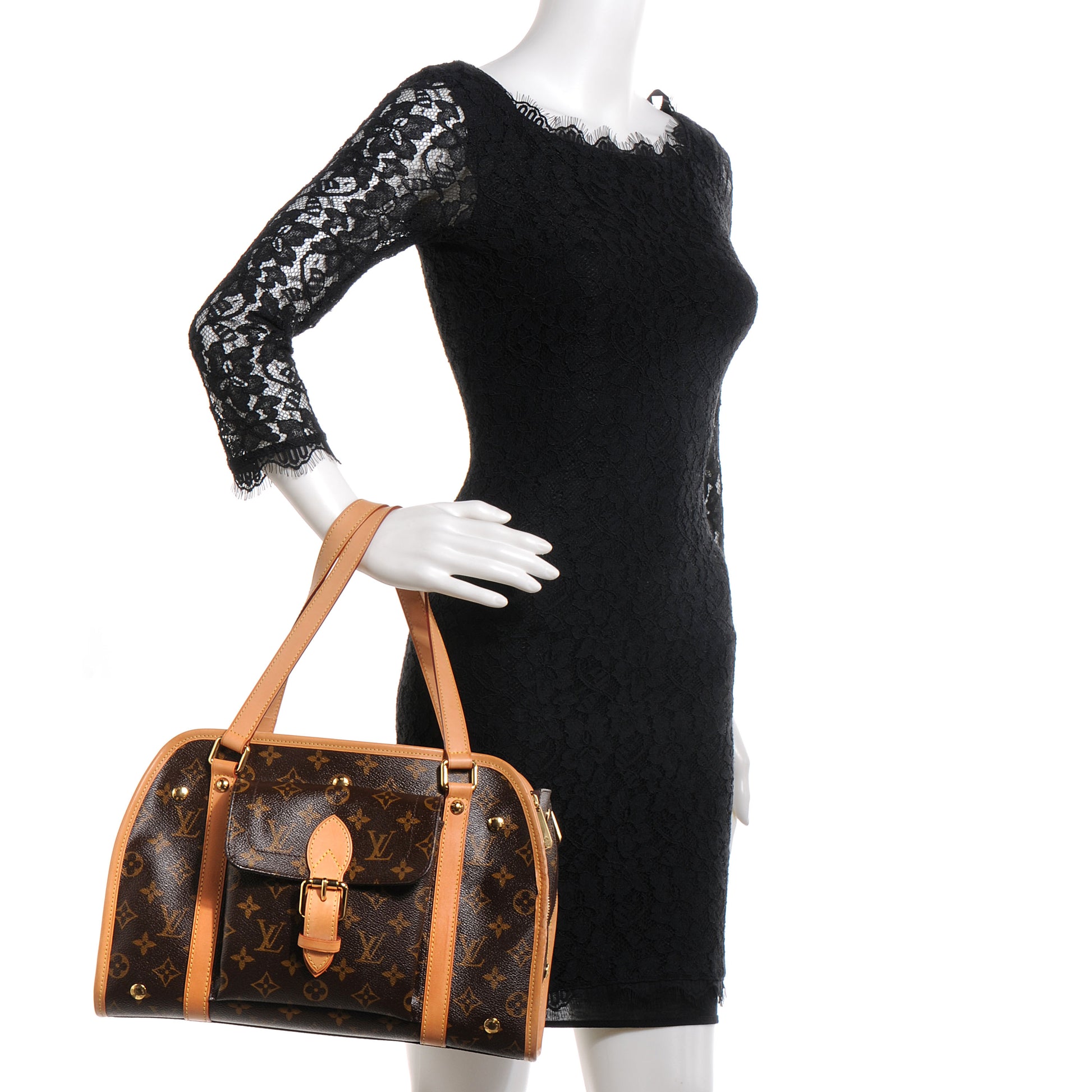 Louis Vuitton Monogram Sac Baxter PM Dog Pet Carrier 2 of 7