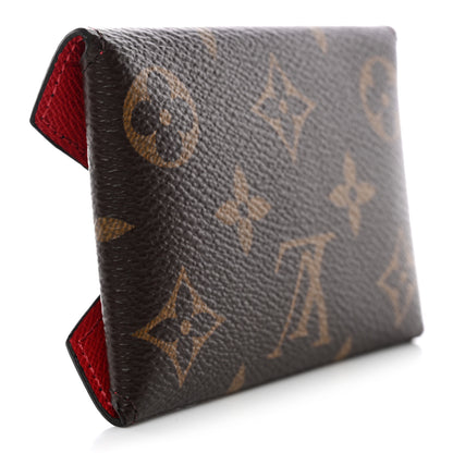 Louis Vuitton Monogram LV Colormania Kirigami Card Holder Sari Red 4 of 9