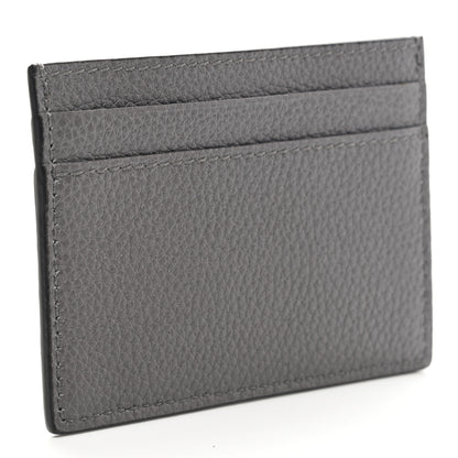 Gucci Grainy Calfskin Zumi Card Holder Dusty Grey 3 of 7