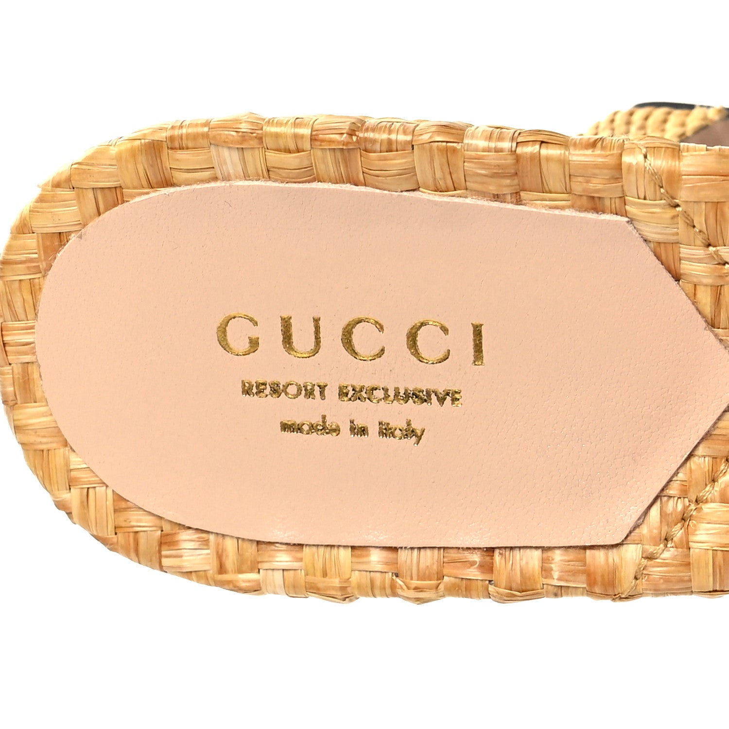 Gucci Marrakech Waving Flower GG Marmont 75mm Slide Sandals 38 Natural 8 of 9