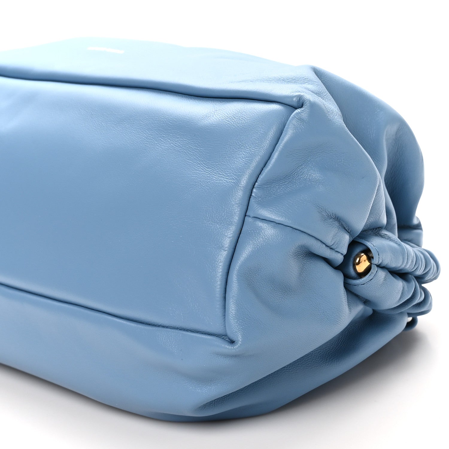 Mansur Gavriel Lambskin Cloud Clutch Lago 9 of 9