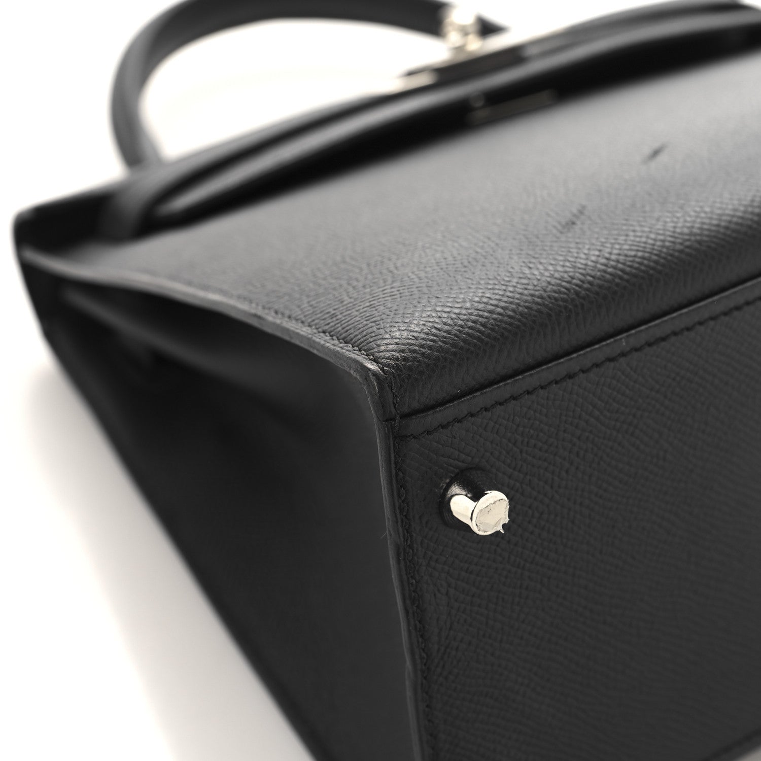Hermes Epsom Kelly Sellier 28 Black 9 of 14