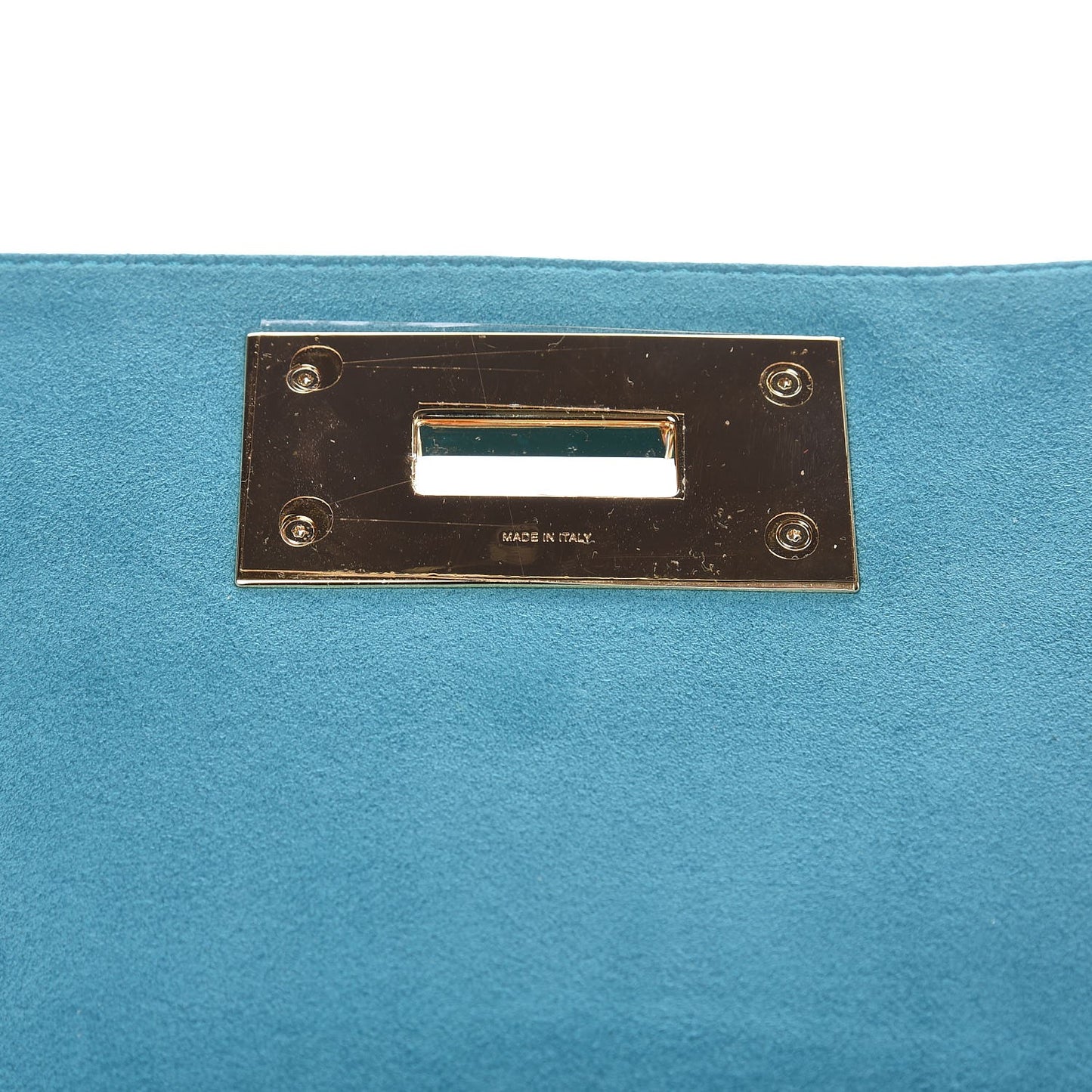 Vitello Pequin Embossed Small Claudia Shoulder Bag Jungle