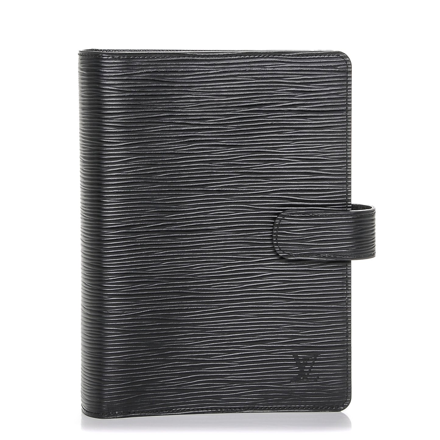 Epi Medium Ring Agenda Cover Black