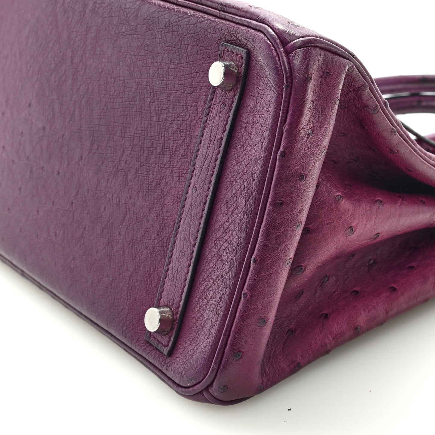 Ostrich Birkin 30 Violine