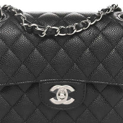 Chanel Caviar Quilted Small Double Flap Black 8 of 10