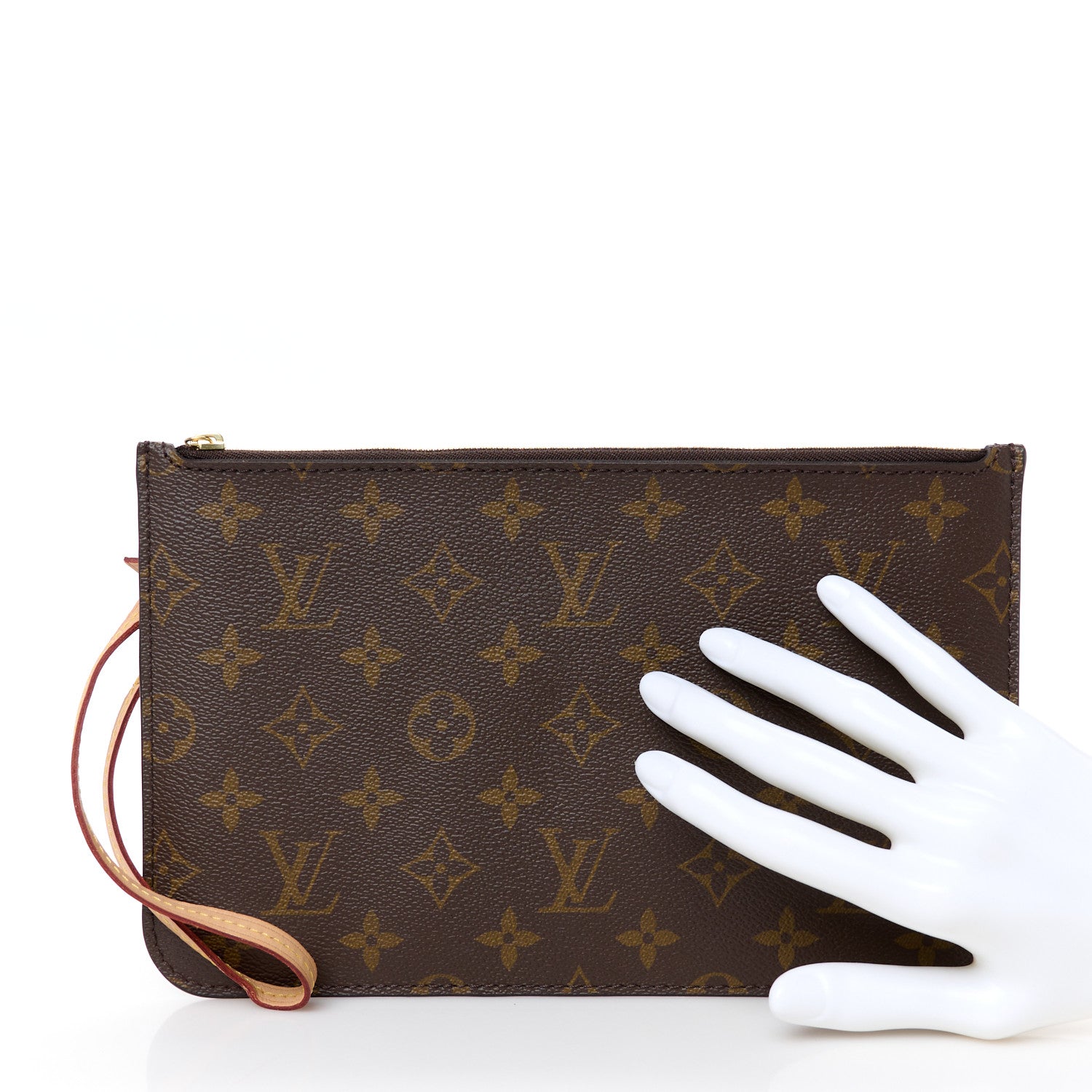 Louis Vuitton Monogram Neverfull MM GM Pochette 2 of 8