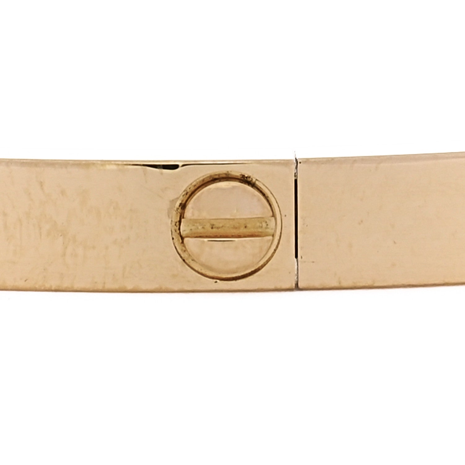 Cartier 18K Yellow Gold Small LOVE Bracelet 18 3 of 7