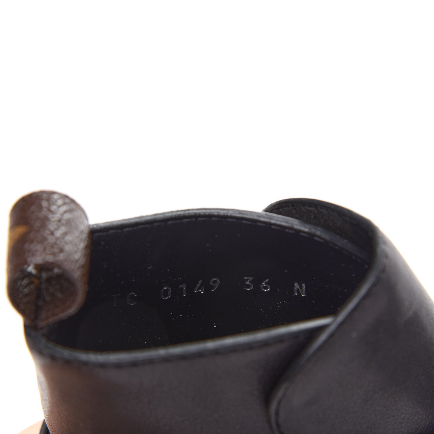 Calfskin Monogram Discovery Flat Ankle Boots 36 Black