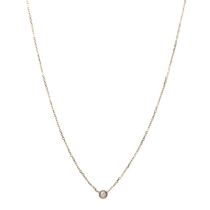 Cartier 18K Yellow Gold Diamond XS D'Amour Pendant Necklace 1 of 8