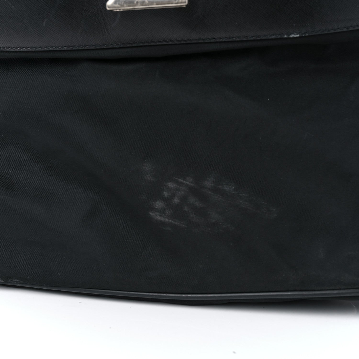 Prada Tessuto Nylon Saffiano Viaggio Duffle Black 13 of 15
