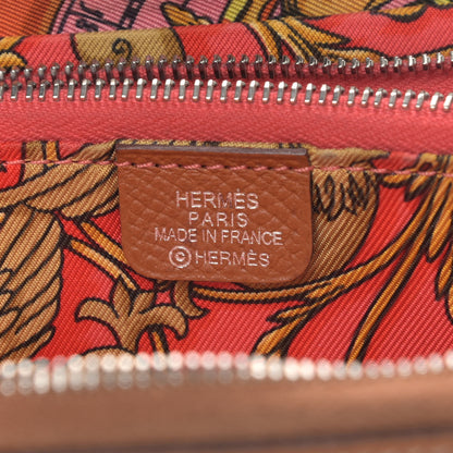 Hermes Epsom Silk'in Compact Wallet Gold 6 of 9