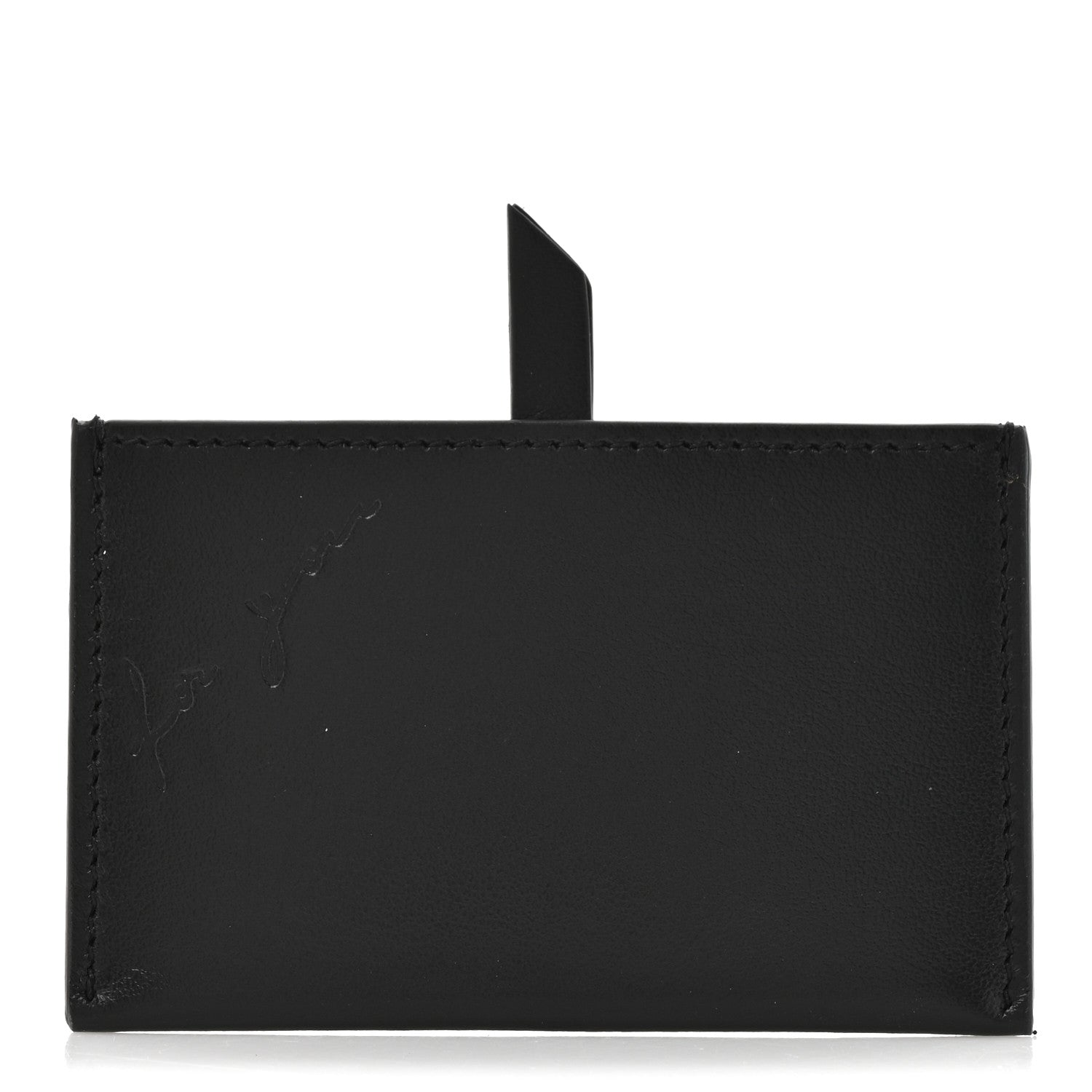 Saint Laurent Smooth Calfskin For You Mirror Card Case Black 1 of 8