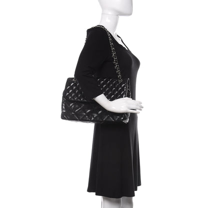 Chanel Vinyl Quilted In the Business Flap Bag Black 2 of 11