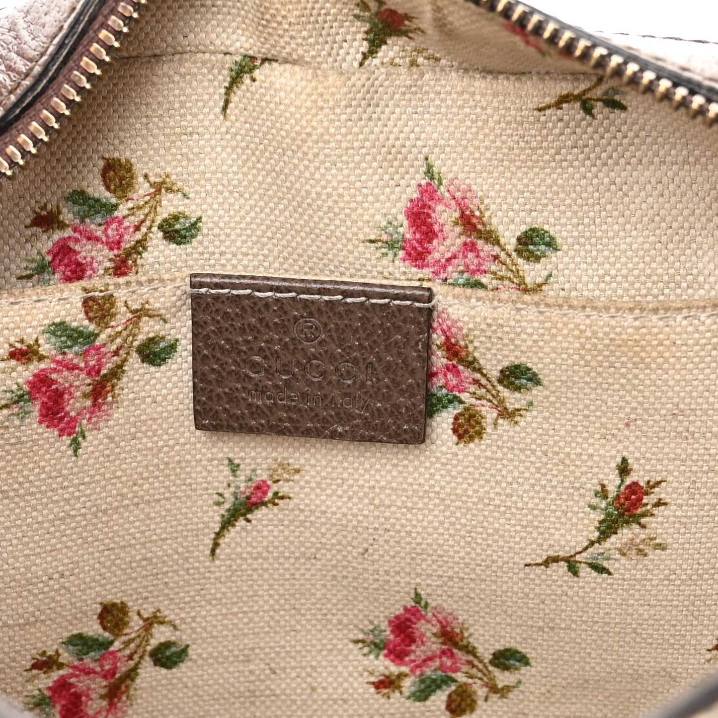 GG Supreme Monogram Web Neo Vintage Shoulder Bag Beige New Acero Crop