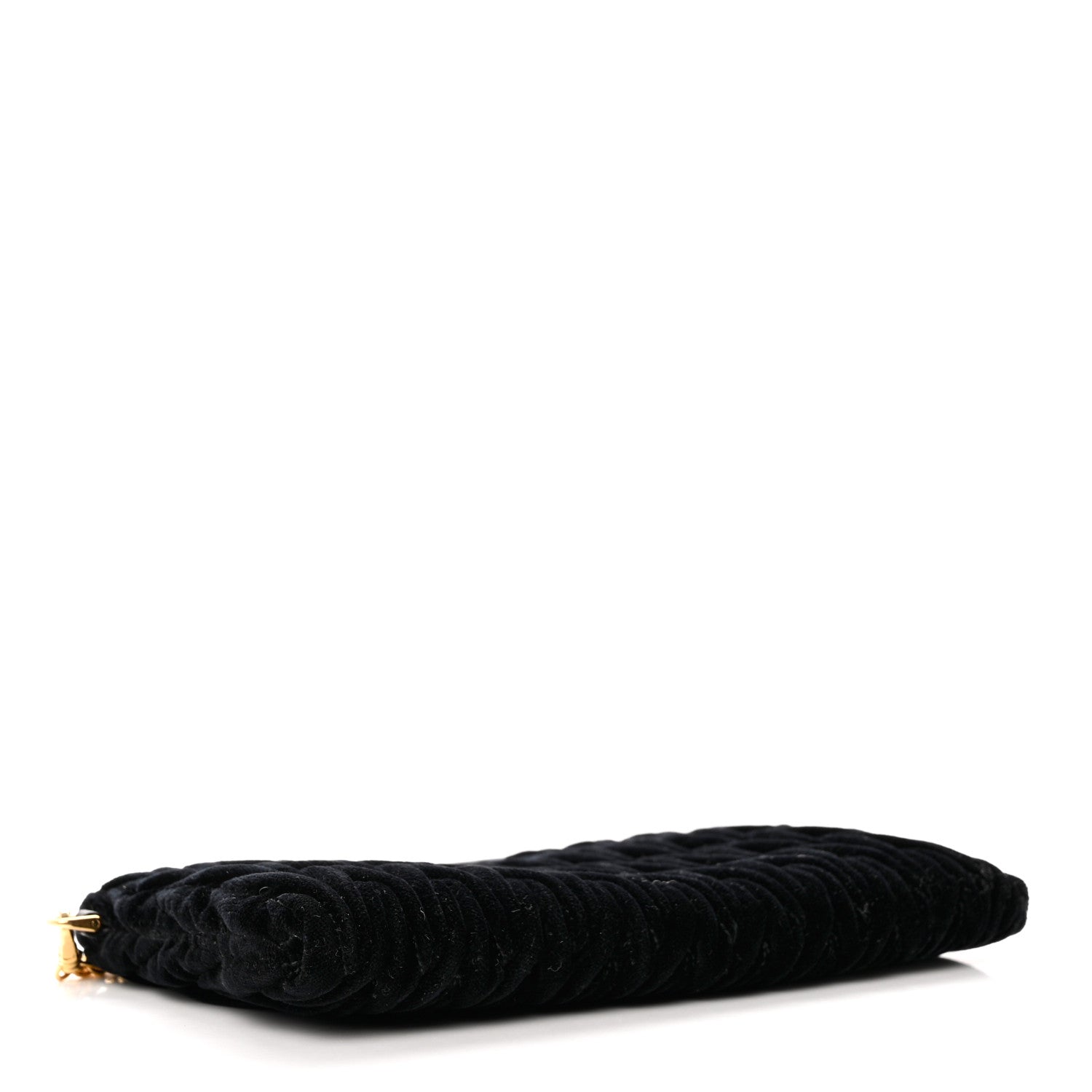 Miu Miu Velvet Matelasse Wristlet Black 4 of 7