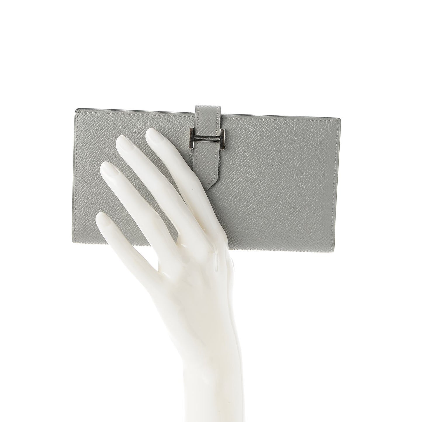 Epsom Bearn Gusset Wallet Gris Mouette
