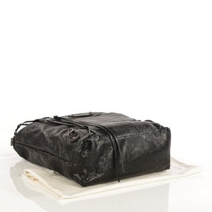 Balenciaga Agneau Classic Hardware Day Hobo Black 10 of 15