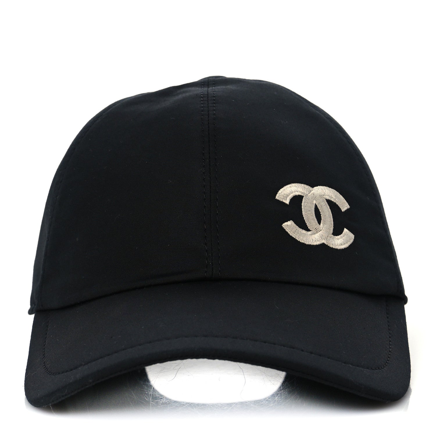 Chanel Cotton CC Cap Hat Black 2 of 8