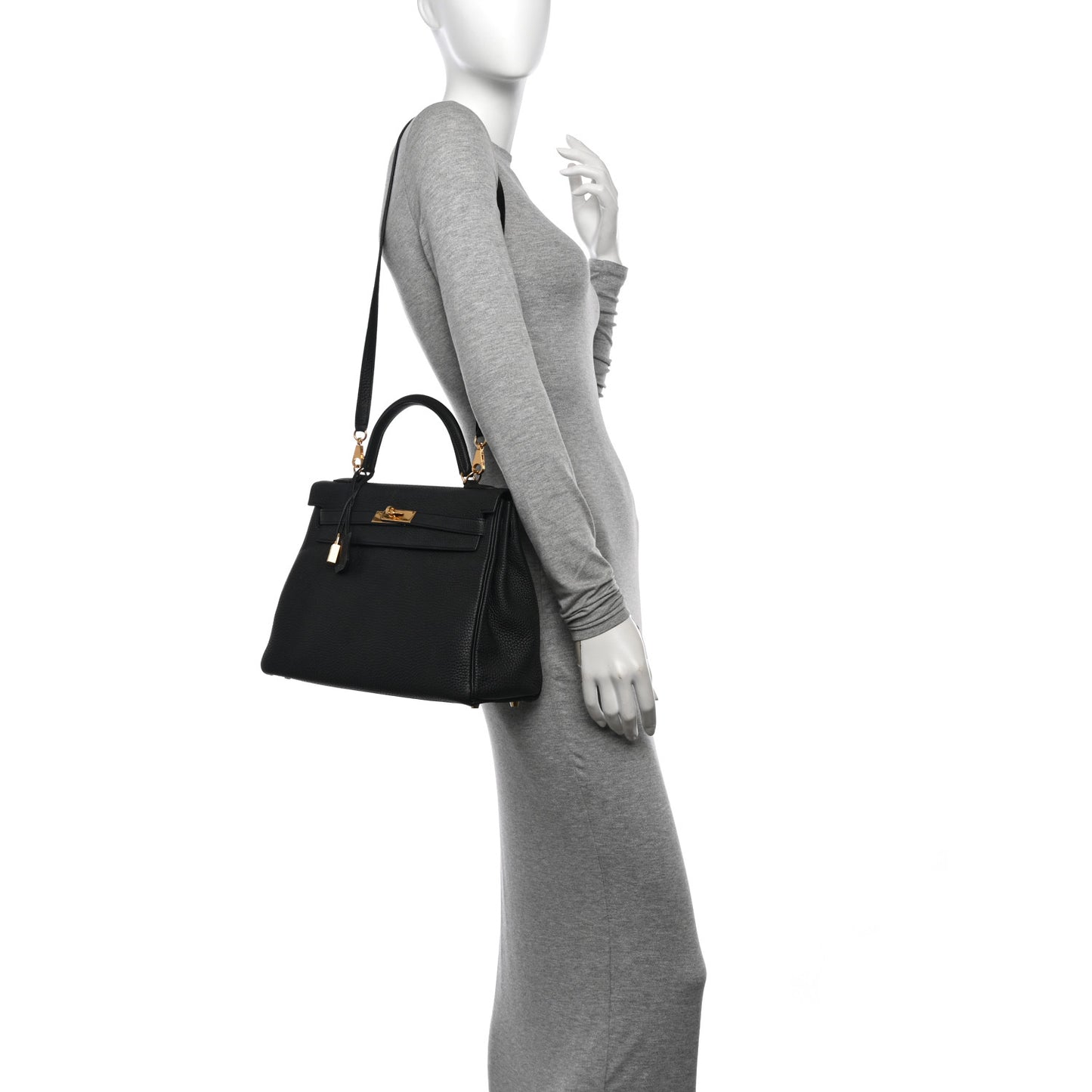 Togo Kelly Retourne 32 Black
