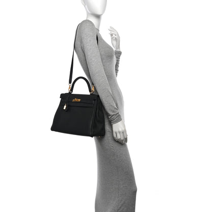 Hermes Togo Kelly Retourne 32 Black 2 of 12