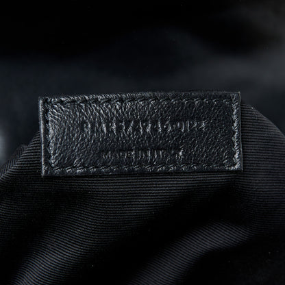 Saint Laurent Calfskin Y Quilted Monogram Medium Loulou Chain Satchel Black 8 of 11