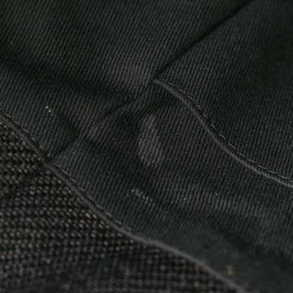 Chanel Woven Straw Raffia Medium Deauville Tote Black White 12 of 19