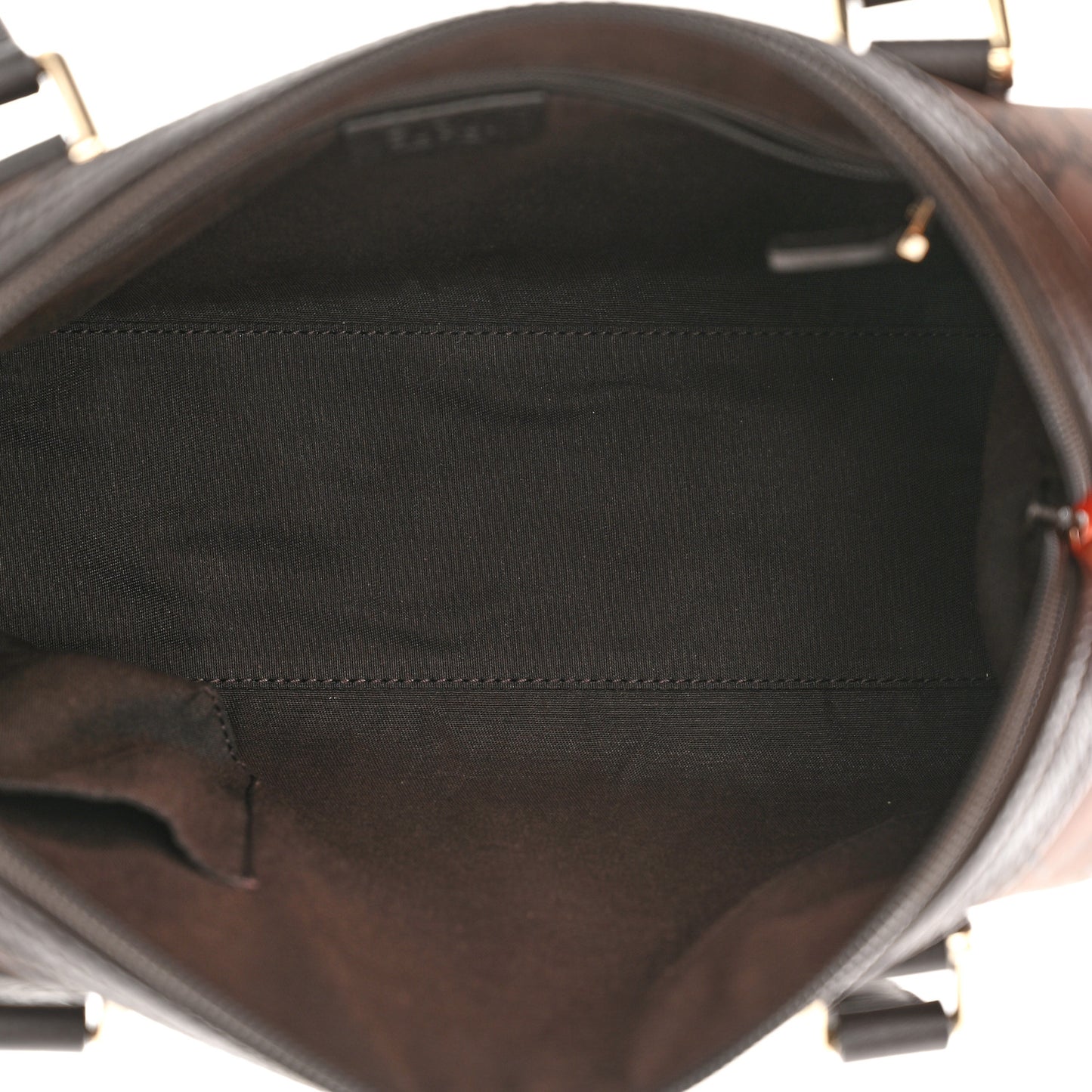 Nylon Monogram Small Boston Dark Brown