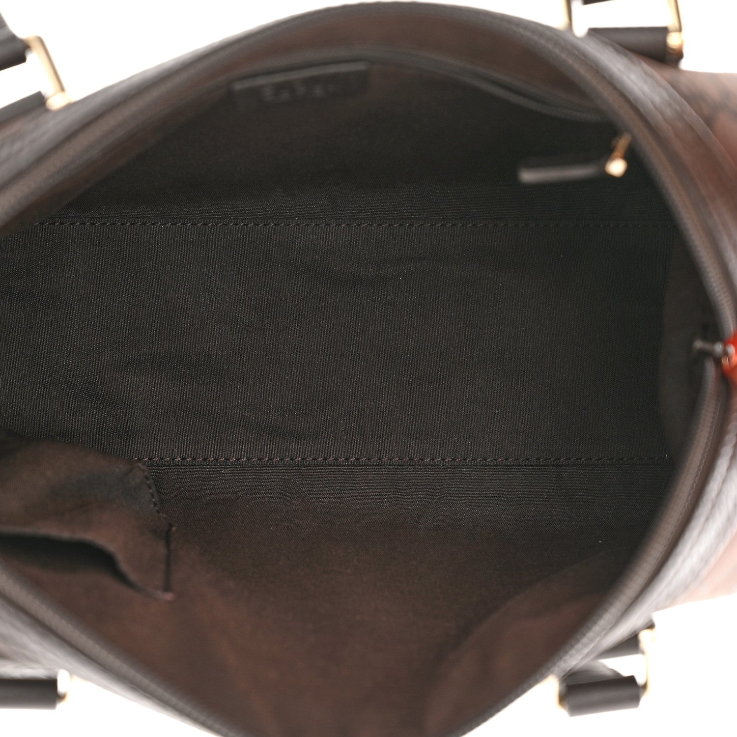 Gucci Nylon Monogram Small Boston Dark Brown 4 of 9