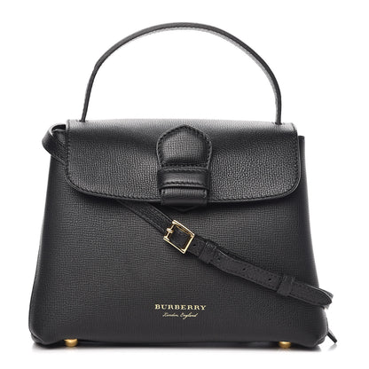 Burberry Derby Calfskin House Check Small Camberley Black 1 of 12
