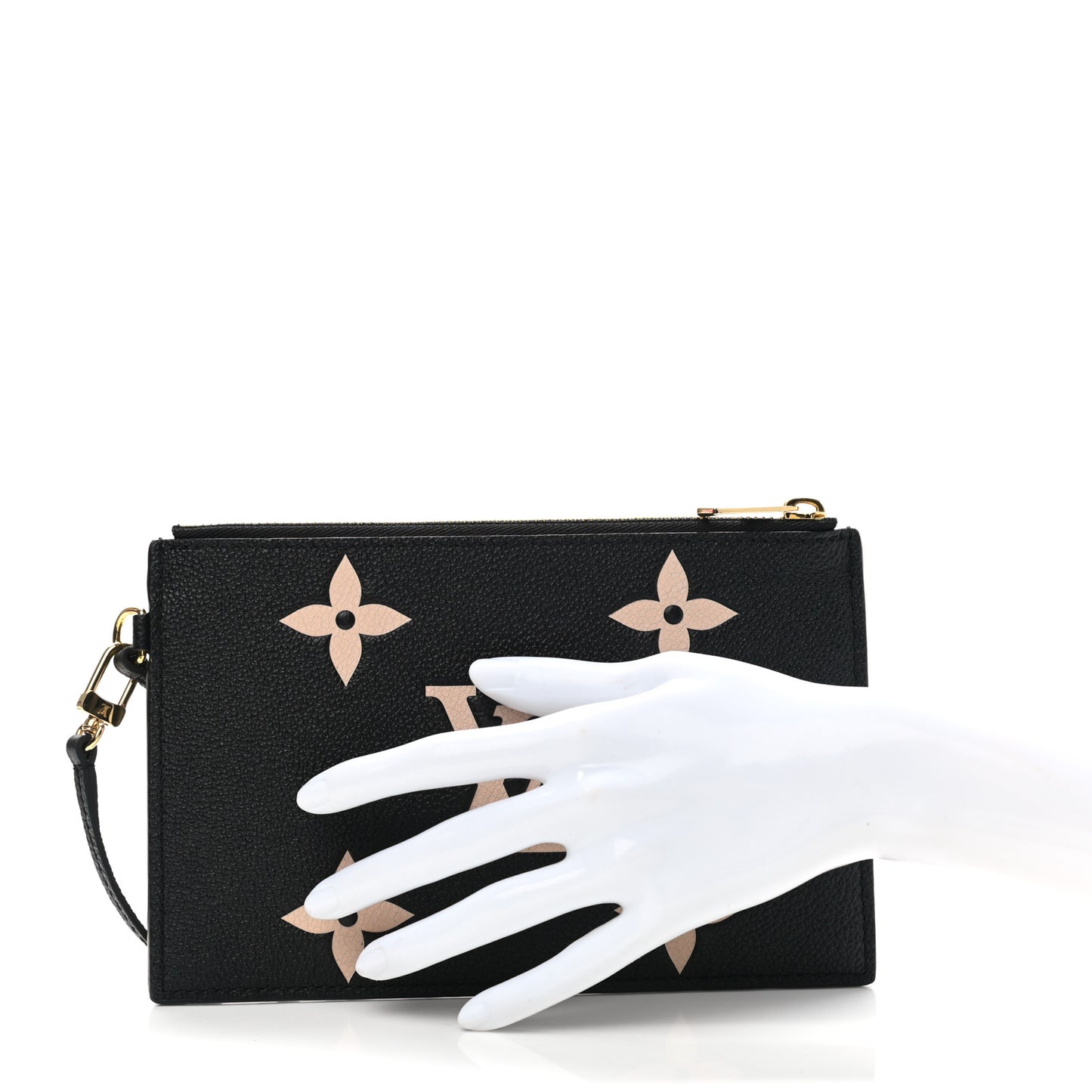 Empreinte Monogram Giant Neonoe MM Pochette Black Beige