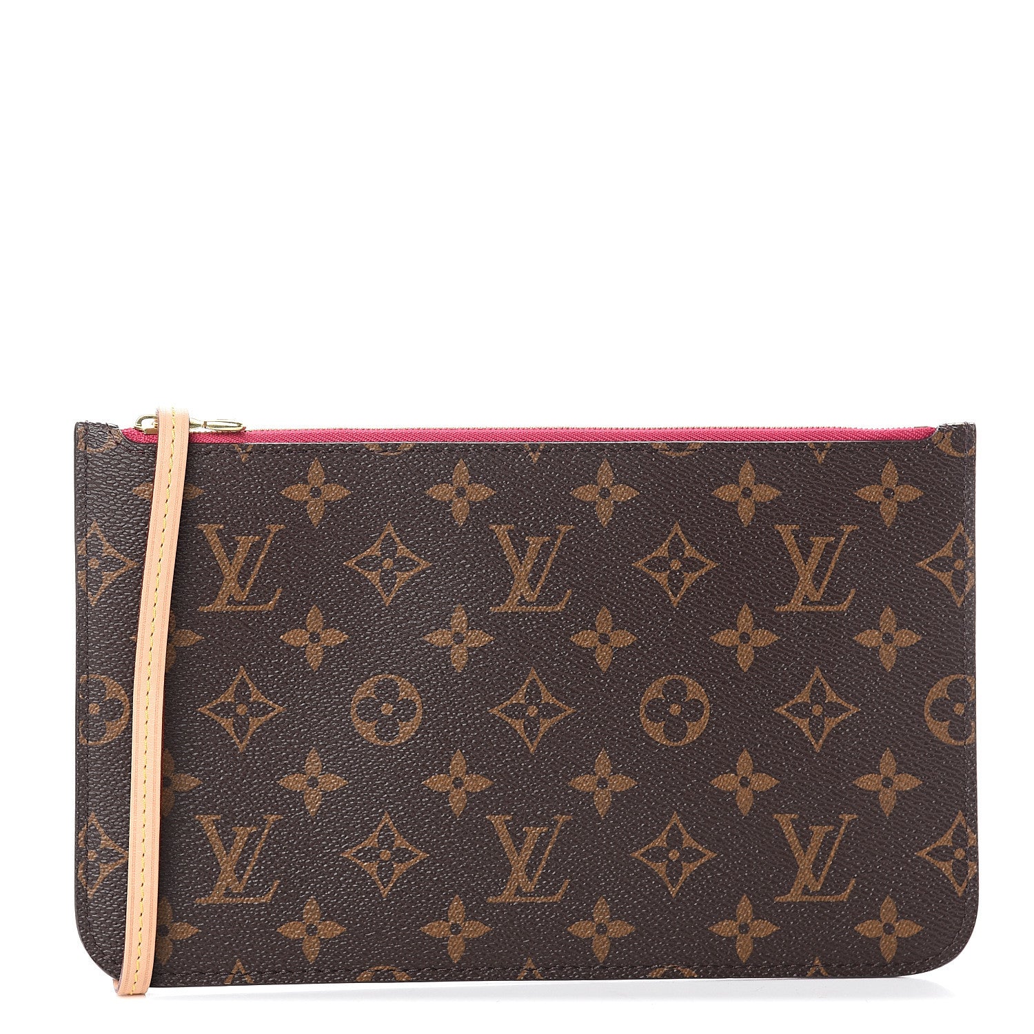 Louis Vuitton Monogram Neverfull MM GM Pochette Pivoine 1 of 5