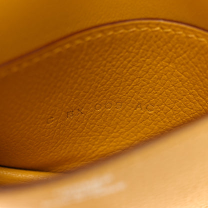 Hermes Evercolor Dogon Card Case Ambre 6 of 8