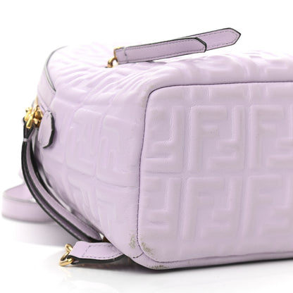 Fendi Nappa FF 1974 Embossed Mini Backpack Anemone 10 of 13
