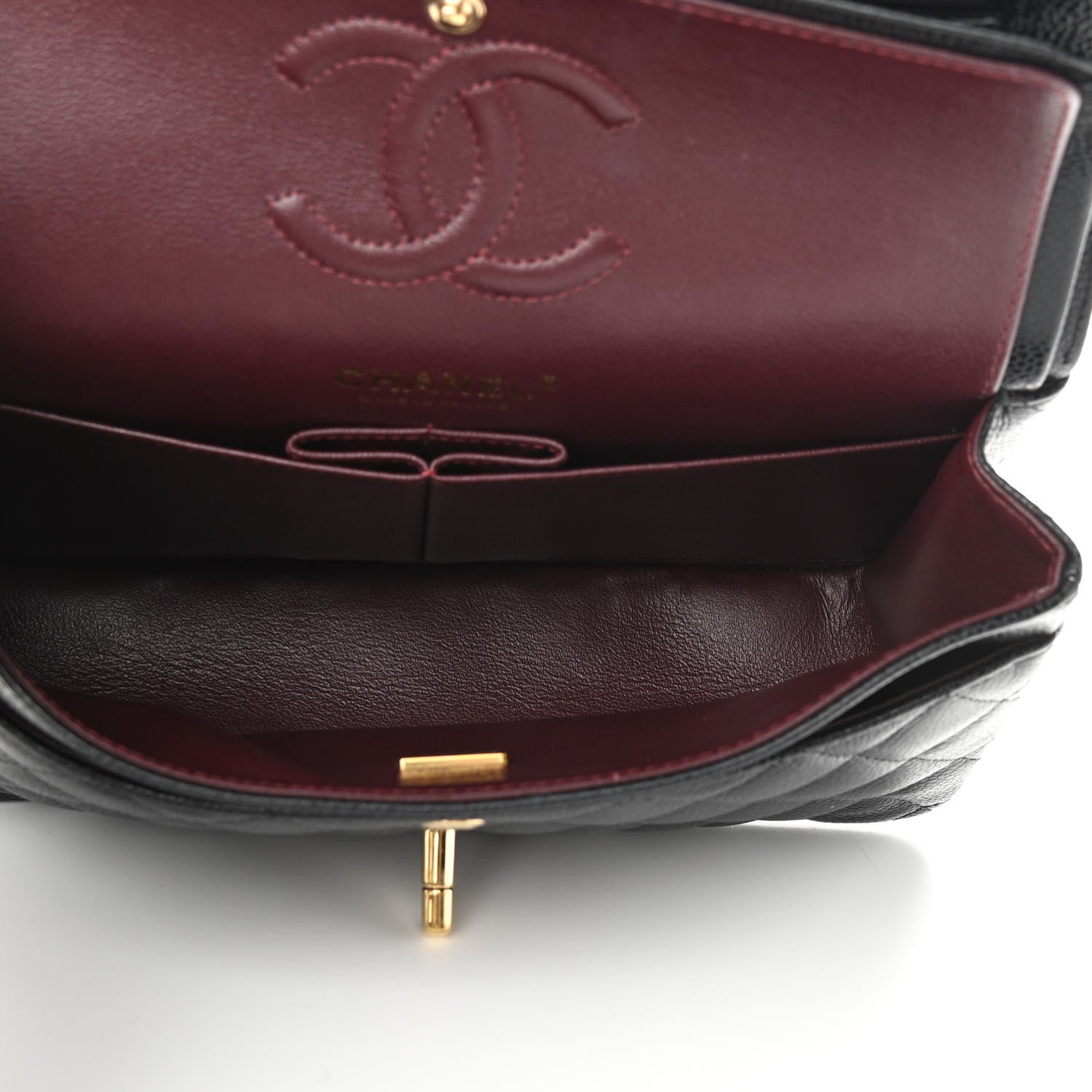 Chanel Caviar Quilted Small Double Flap Black 5 of 11