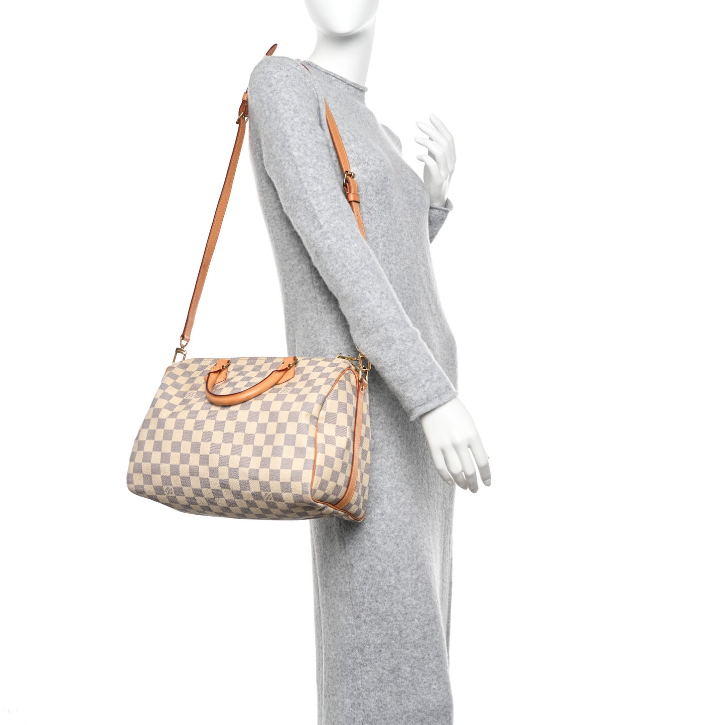 Damier Azur Speedy Bandouliere 30