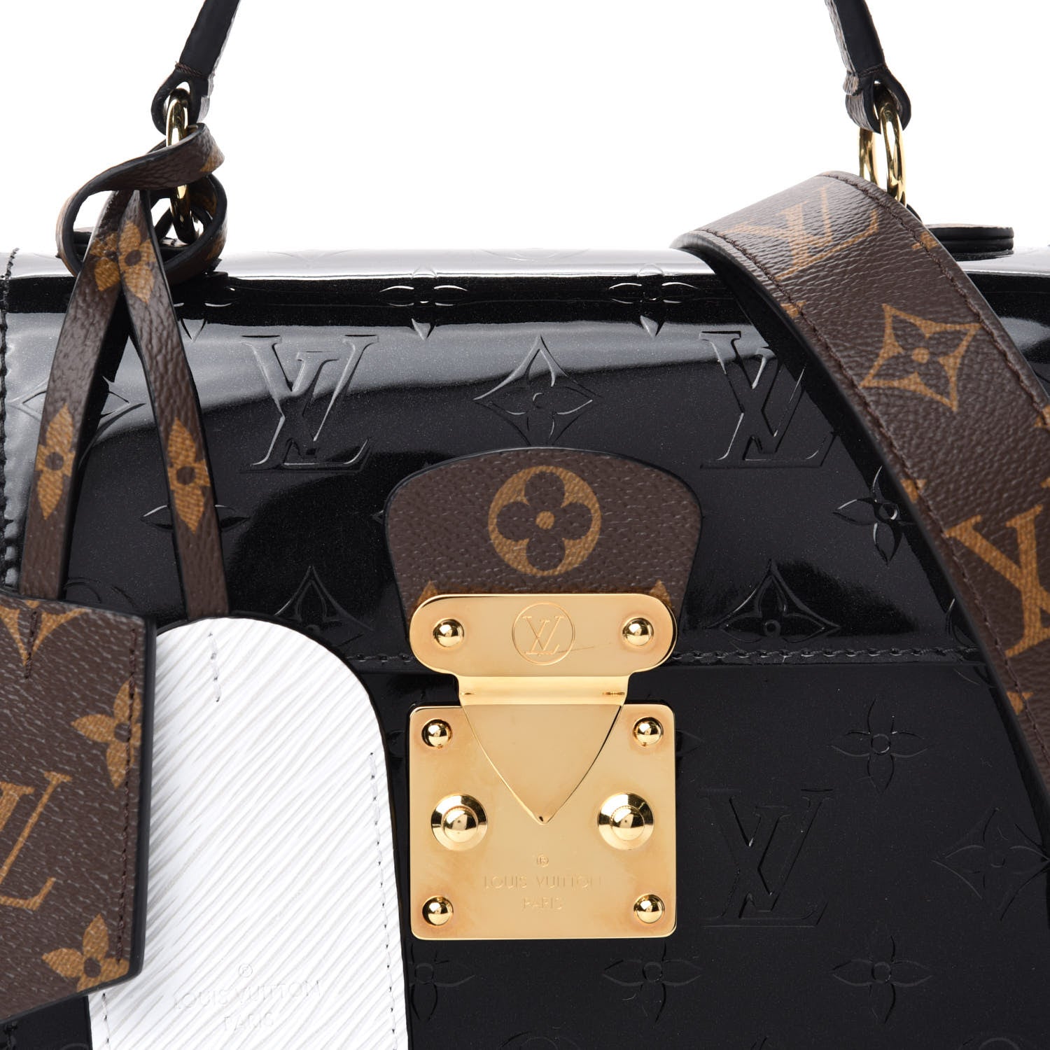 Louis Vuitton Vernis Epi Monogram Spring Street Black 10 of 10