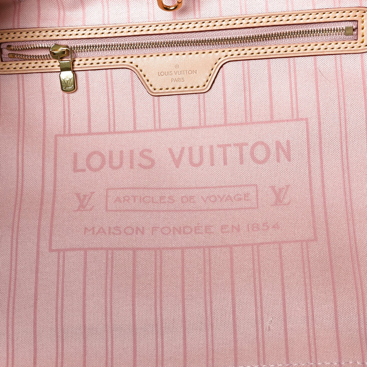 Damier Azur Neo Neverfull MM Rose Ballerine