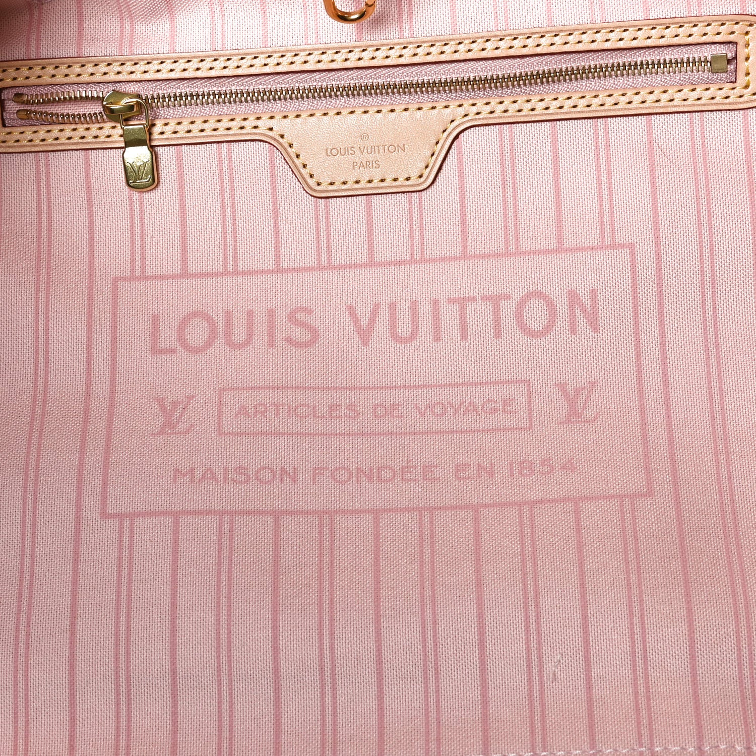 Louis Vuitton Damier Azur Neo Neverfull MM Rose Ballerine 6 of 17